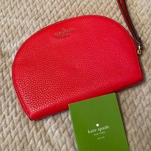 RED Kate spade wristlet